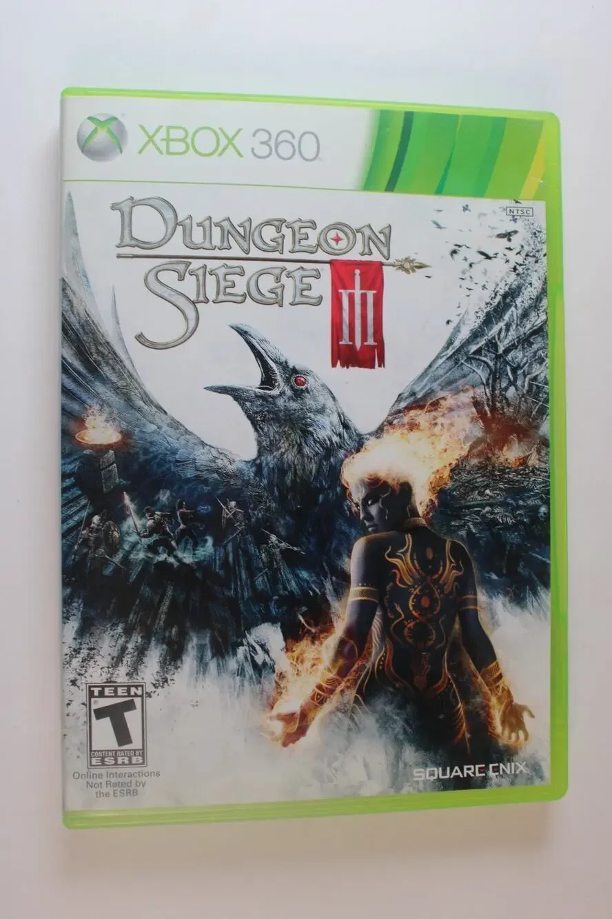 Dungeon Siege 3 III (Microsoft Xbox 360, 2011) Authentic, tested/work